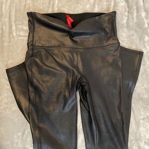 Spanx Vegan Leather Jeggings